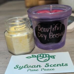 Beautiful Day And Gold Dust Soy Beeswax Candle Bundle